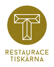 restaurace-tiskarna-logo|tiskarna-restaurace-interier|hlavni-chod